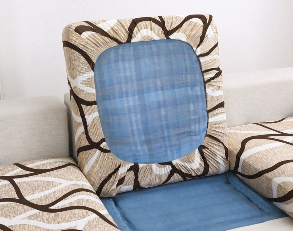 Stylish Printed Single Cushion Cover by ClevFUR