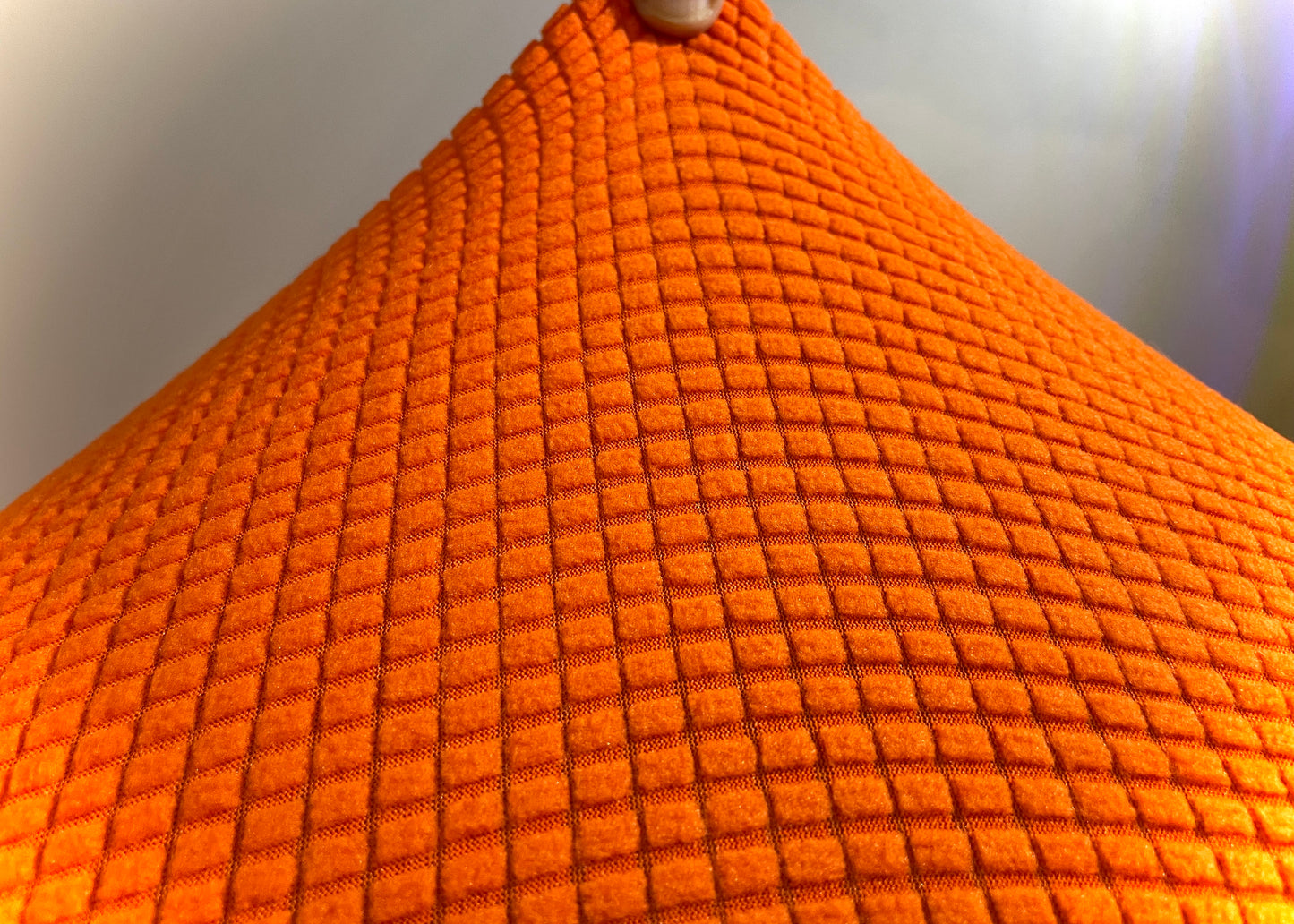 Orange stretch fleece dog bed protector NZ