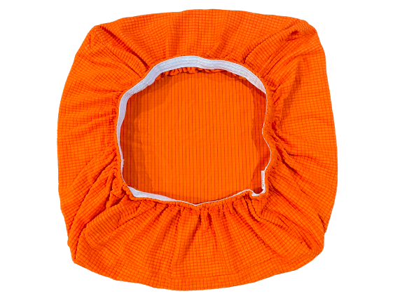 Orange Elastic Band Design of ClevFUR Pet Bed Cover