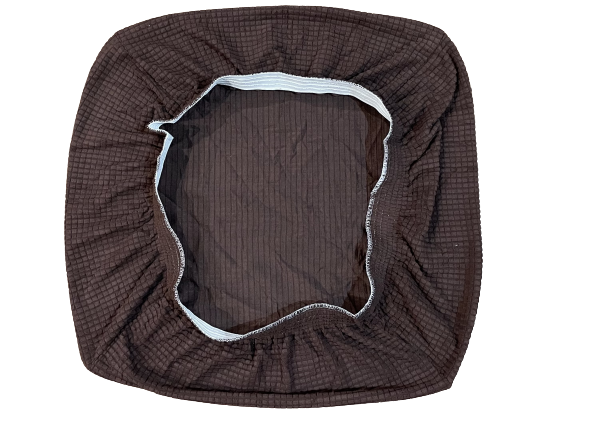 Brown Elastic Band Design of ClevFUR Pet Bed Cover