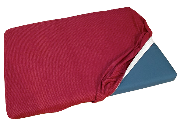 Red square dog bed cover New Zealand