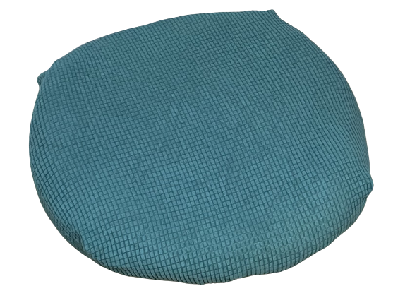 Teal round dog bed cover New Zealand